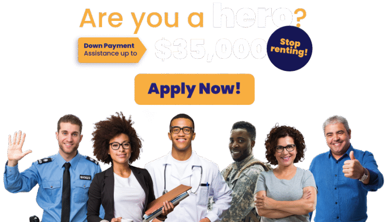 Hometown Heroes Florida Mortgage Program | DG Pinnacle Home Loans | Miami Mortgage Lender | Down Payment Assistance $35,000 US for Florida Workers